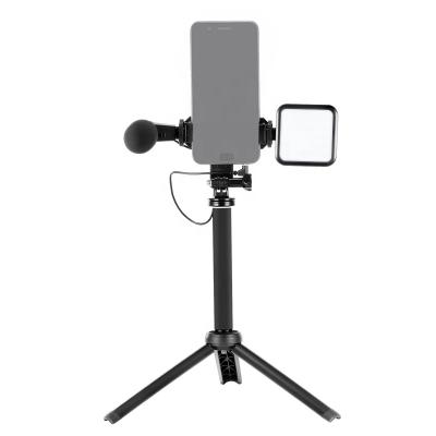 China Mini New Professional Video Conference Lighting Kit Podcast Microphone Vlogging Kit for sale