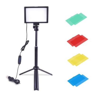 China PORTABLE Photo Studio LED Panel Video Light Conference Lighting Kit Photographic Light for sale