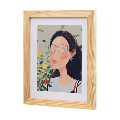 China 2023 Best Selling Style Photo Frame Decorative European Style Photo Frame Solid Wood Frame Photo Studio Creative European Photo Frame for sale