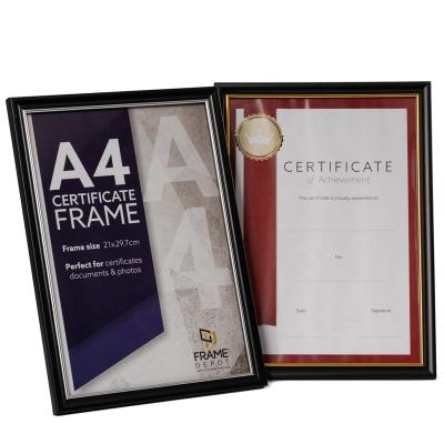 China High Quality Eco-friendly Customized Floating Picture Frame Pico Frame Color Certificate Size Plastic Material Photo Frame Decorative For Decor for sale