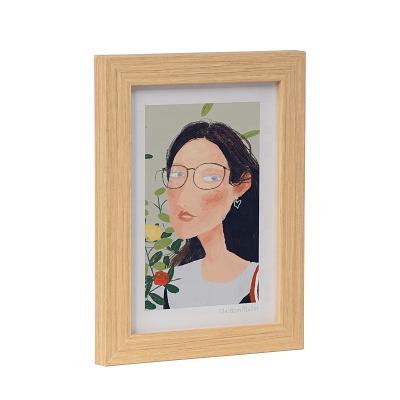 China Eco-friendly Decorative China Plastic Material Photo Frame Custom Size And Color 6*8 8*10 A4 Ps Photo Frame Yiwu Painting Frame For Decor for sale