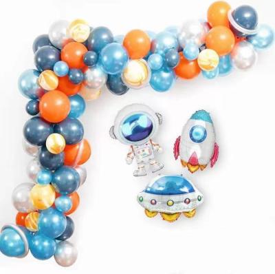 China Gift Toy Outer Space Balloon Garland Kit, 88Pcs Universe Space Planets Party Balloon Garland Kit for Kids Birthday Party Decorations for sale