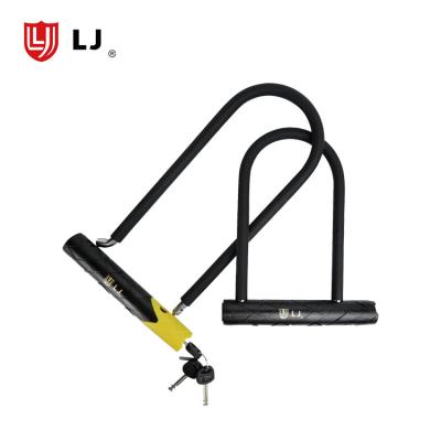 China Hardened steel against knocking and attacks bike nfc u-lock motorcycle alloy steel u bicycle lock for sale