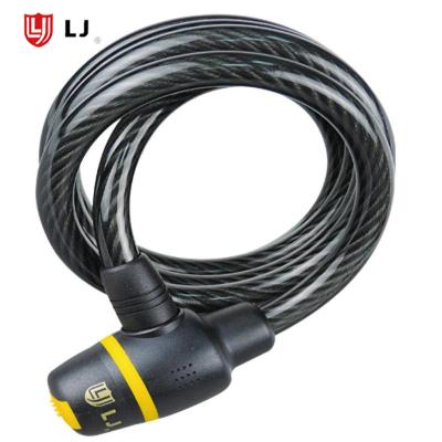 China Bike Steel Ethernet Cable Flexible Steel Lock for sale