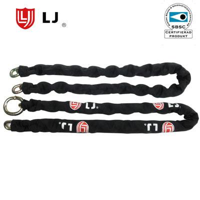 China metal motorbike chain key chain key lock LJ-102A for sale