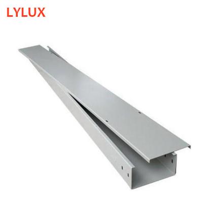 China Galvanized steel high quanlity galvanized steel cable tray / office / apartment trunking 100x50x1.0 (mm) thinckness shopping mall for sale