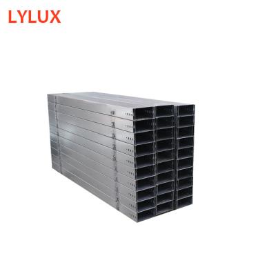 China Cheap Stainless Steel Cable Management SS 316 Cable Tray Trunking 600x150x1.5(mm)Thinckness Mall/Office/Apartment/Data Room for sale