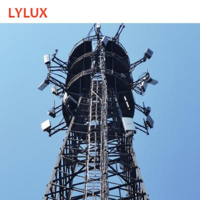 China City/Park/Mountain/Island Code CE/BS/ASTM/AS Designed 3 Steel Platforms 5G Telecommunication, Telecom Tower, Mountain Correspondence Tower for sale