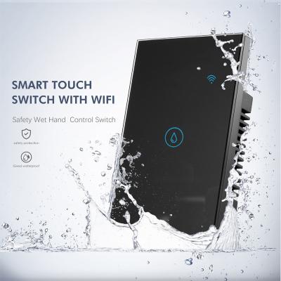 China Tuya Smart Home WiFi Hot Water Heater EU UK 20A High Power Water Heater Touch Wifi Boiler Switch ST-161 for sale