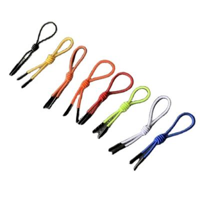 China Other Slider Pull Head For Bag Mountaineering Accept Wholesale Customized All Zipper Kind Rope Elastic Clothing Rope Buckle for sale