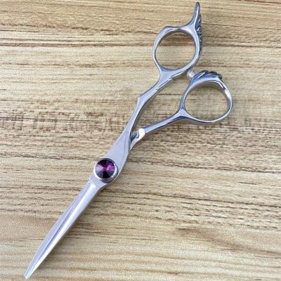 China FD-378 440c Flat Hairdressing Scissors Professional Barber Scissors Flat Cutting for sale