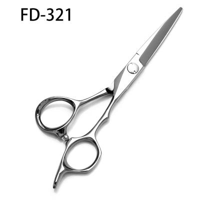 China FD-321 440c Flat Scissors Wholesale Barber Professional Flat Cut Barber Scissors for sale