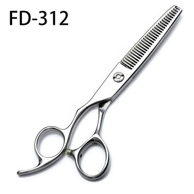 China Factory wholesale professional left handed hair cutting scissors FD-312 flat scissors 6 inch tooth scissors hair salon high quality for sale