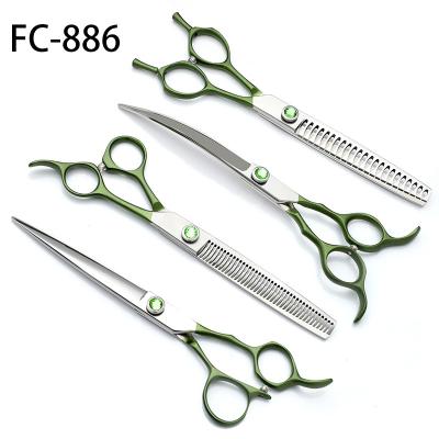 China Green FC-886 Viable Pet Scissors 7