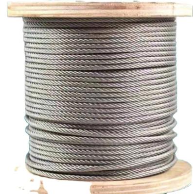 China MANUFACTURING Galvanized Steel Wire Rope Galvanized Aircraft Cable Stainless Steel Wire Rope / Rod Factory Price for sale