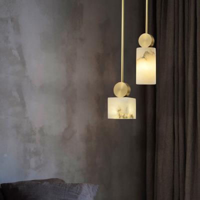 China Newest Designer Contemporary Minimalist Style Cube Stone Creative Art Home Chandelier Light for sale