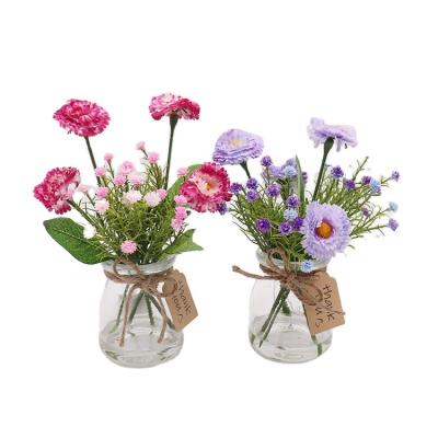 China Fashional Artificial Flower High Quality Daisy Daisy Flower Chrysanthemum Flowers for Home Decor for sale