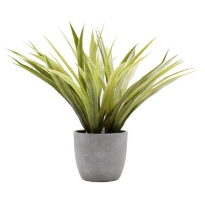 China Artificial Outdoor High Fake Cymbopogon Citratus Grass Grass Plants Fever Grass Plants Level Simulation Leaf Shrubs Plastic Window Box for sale