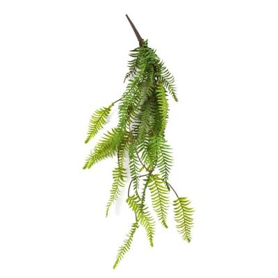 China High Level Simulation Plants Artificial Greenery Hanging Fern Bush Plant Outdoor Plastic Plants For Party Decorations for sale