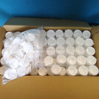 China EMS Cosmetic Made in Taiwan Wholesale 150 Wall White Plastic Cosmetic Cream 1oz 30ml PP Double Jars Containers (AY 62(20) - C=150pcs) for sale