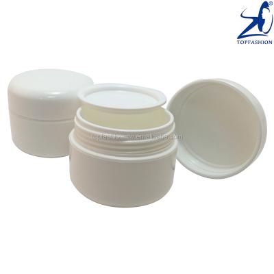 China EMS 1oz 30ml Double Wall Plastic Cosmetic Jars Containers Skin Care Cream Packaging for sale