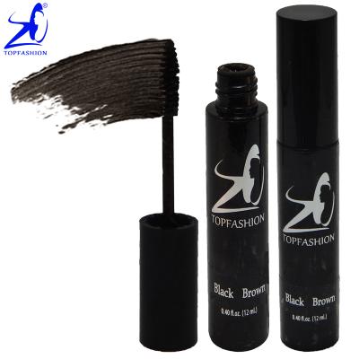 China High Quality Made in Taiwan Touch Up Gray Brush Instant Black Brown Color Mascara for Beard 12g Men's Mustache Eyebrow Sideburns for sale