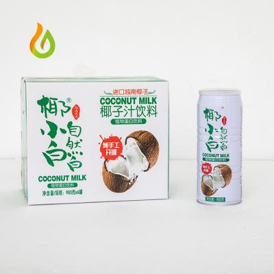 China Healthy Product Portable Natural Fresh Coconut Milk 980ml Canned Fresh Vietnamese Coconut Milk for sale