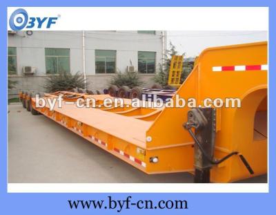 China Truck Trailer Low Bed Semi Trailer for sale