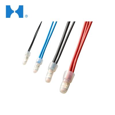 China Safe wires by crimping the sleeve with a crimp tool sell plugged wire connectors that are resistant to vibration and save costs for sale