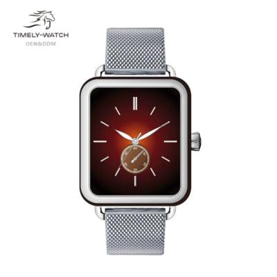 China Chronograph Minimalist 007 Watch Technology Sense Small Three-pin Stainless Steel 5ATM Apple Waterproof Quartz Watch for sale