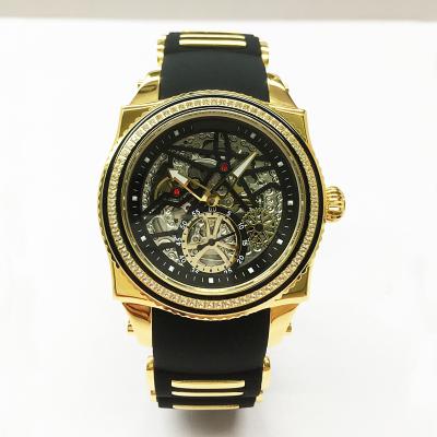 China Hot Sale OEM Custom Wristwatches Chronograph Luxury Mechanical Watches Logo Mens Watches High Quality for sale