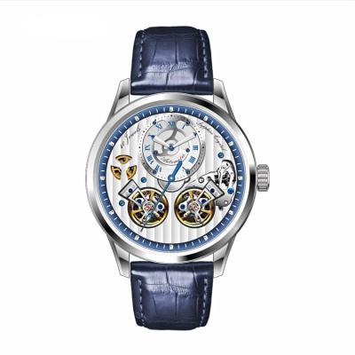 China Unique Classy OEM Private Label Watch Chronograph Customized For Men Reloj Gold Mechanical Watches for sale