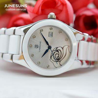 China Custom original factory quartz wristwatch wholesale automatic watch of day/date sapphire lady's logo for sale