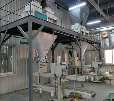 China Modern Auto Poultry Feed Production Line 3.5-6.5mm Pig Feed Making Machine for sale