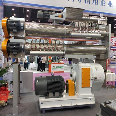 China CE Feed Pellet Production Line Small Electric Chicken Feed Extruder Machine for sale