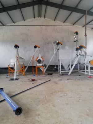 China 15-25TPH Powder Feed Production Line For Making Poultry Feed for sale