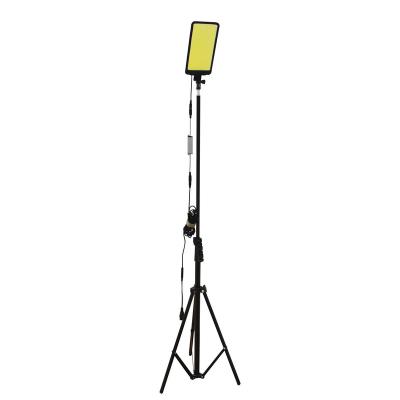 China Remote Control Telescoping Garden Pole 360 ​​COB LED Aluminum Light with Tripod Stand for Outdoor Camping for sale