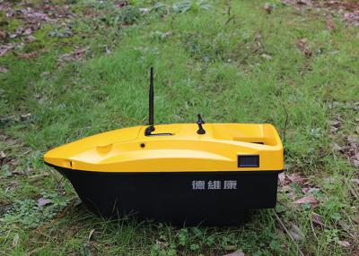 China DEVC-113 remote control fishing bait boat yellow fishing tackle for sale