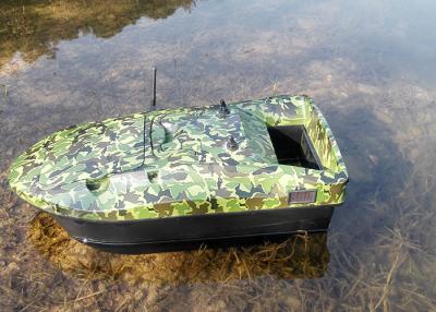 China Remote control fish boat Camouflage battery power and ABS plastic for sale