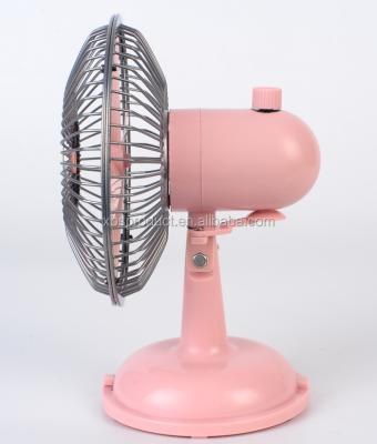 China Mini Tabletop Fan with Top Quality ABS Plastic Material Mini Design 2 Oscillating Speeds Air Cooling and Battery 5