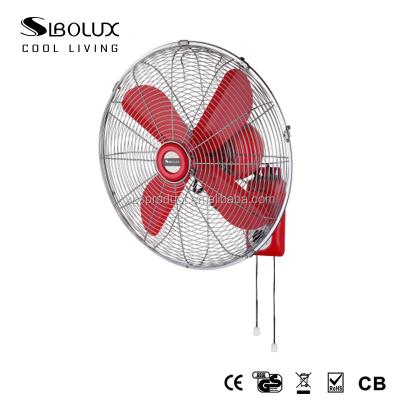 China Sibolux Retro Modern Popular 16inch Wall Fan Industrial Wall Fan With Strong Wind for sale