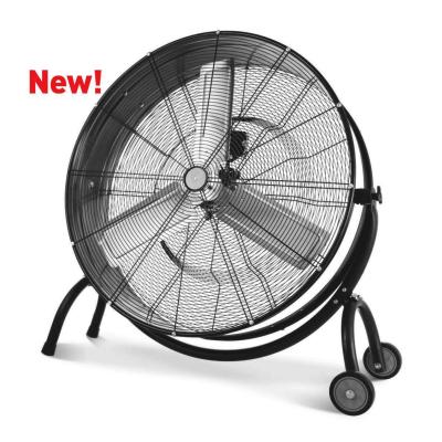 China Hotel Sibolux New Model 30Inch and 36Inch Floor Drum Fan Direct Drive Portable Heavy Duty Industrial Fan With Wheel for sale