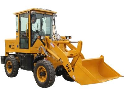 China Construction worksÂ   1t Mini Articulated Wheel Loader Small Front End Wheel Loader ZL910 for sale for sale