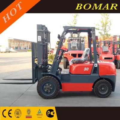 China 3t China Diesel Forklift CPCD30 Cheap Price Small Forklift For Sale 3000kg for sale