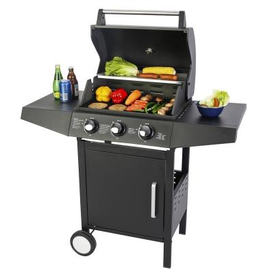 China Adjustable Height Outdoor Gas Grill for Camping and Garden for sale