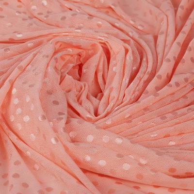 China Pink African Viable Lace Fabric 1-60 Inches Tie Up Embroidered Wedding Dress Lace Fabric for sale