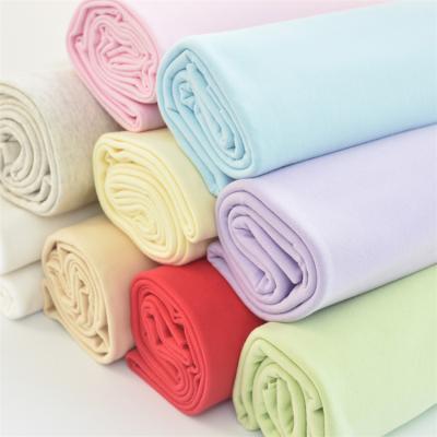 China Factory direct sales organic cheap 100% cotton fabrics for garment and underwear production for sale