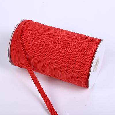 China Elastic factory price fashion custom soft polyester knitted elastic band for home textile and shoes for sale