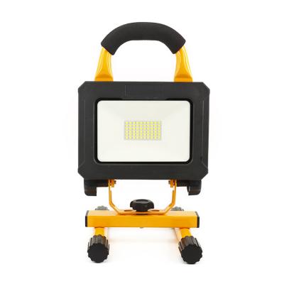 China New Designed High Quality Temporary Flood Light Adjustable Build To Work Compatible With Portable 18V LED Battery Tool Light for sale