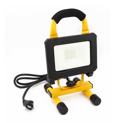 China Wholesale 10W Rechargeable Portable 6hours Work Light Solar Led Flood Light Solar Flood Light for sale